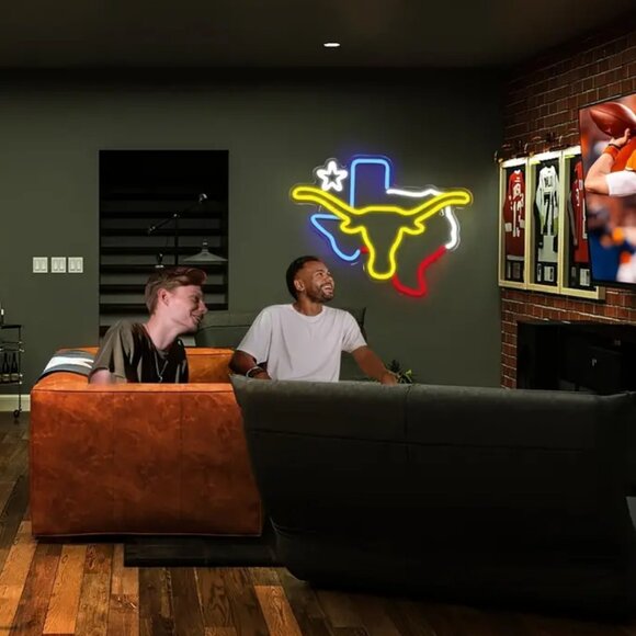 TEXAS LONGHORN NEON LED SIGN - Picture 3 of 4